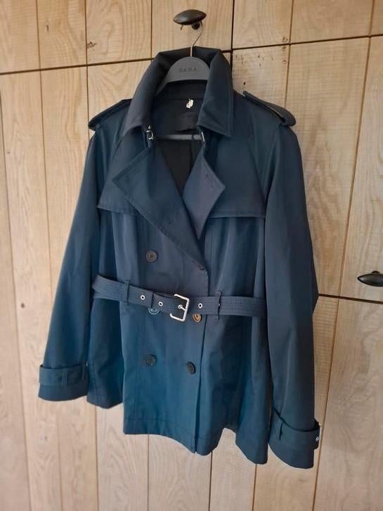 NIEUW!!! Trenchcoat KARL LAGERFELD mt IT46/EU40(nwpr 345eur), Kleding | Dames, Jassen | Winter, Karl Lagerfeld, Blauw, Maat 42/44 (L)