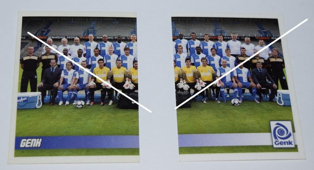 Panini / Football 2011 Genk / Ploeg Courtois - De Bruyne, Verzenden, Nieuw, Poster, Plaatje of Sticker