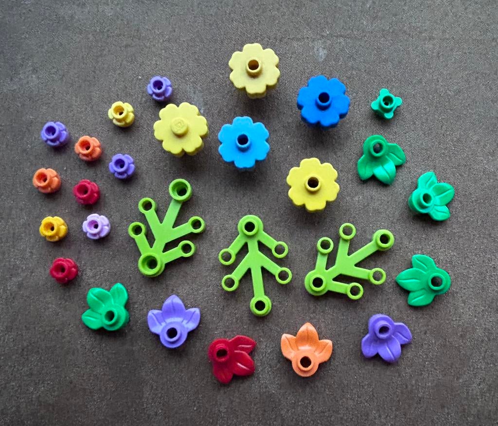 Lot de fleurs et de plantes Lego, Enfants & Bébés, Jouets | Duplo & Lego, Comme neuf, Lego, Briques en vrac, Envoi