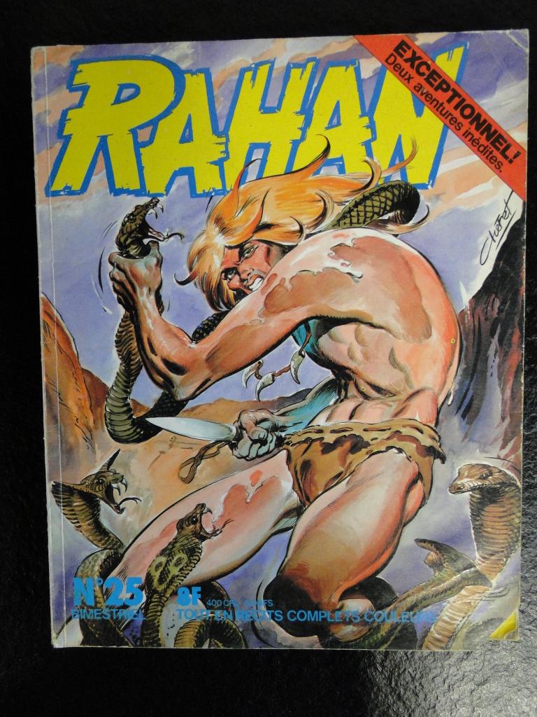 Rahan no 25 deux aventures inédites, Ophalen of Verzenden, Gelezen