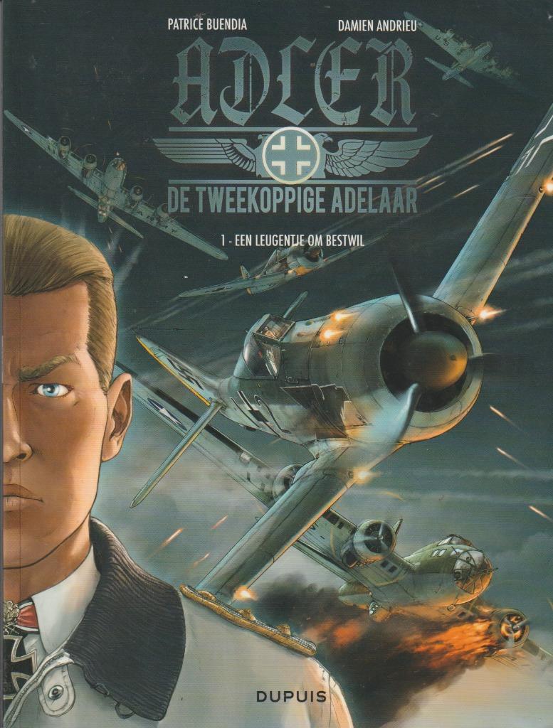 Twee strips Adler de tweekoppige adelaar nrs. 1 en 2., Boeken, Stripverhalen, Verzenden