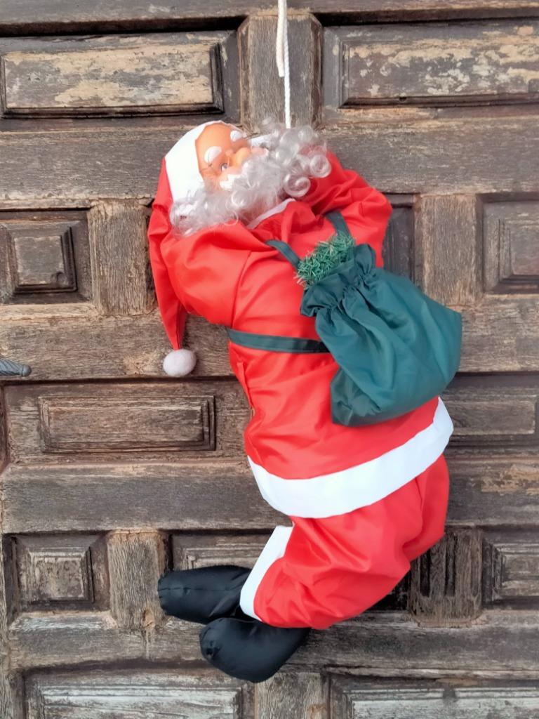 Grote kerstman om op te hangen 75cm, Diversen, Ophalen of Verzenden, Gebruikt