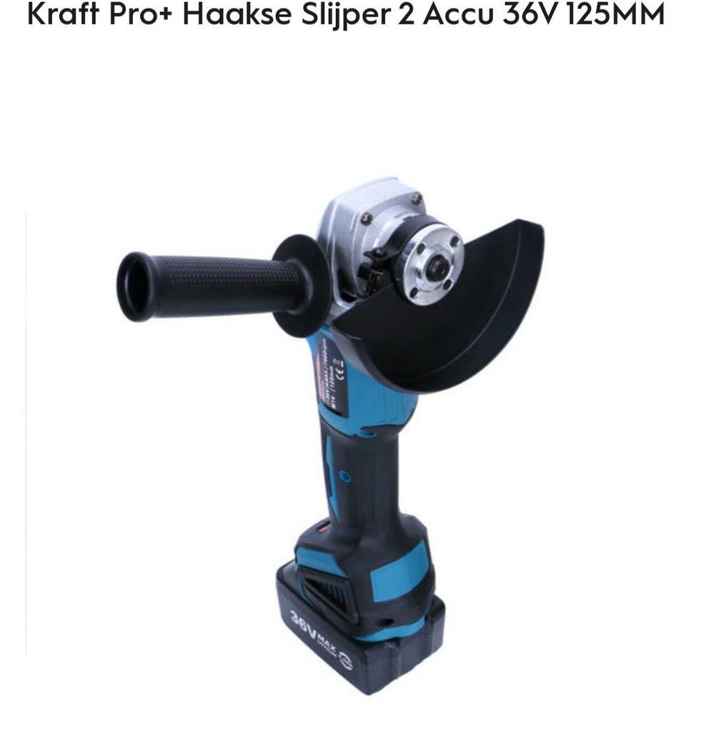 Meuleuse d'angle neuve !! 2x batterie neuve, Enlèvement ou Envoi, Neuf