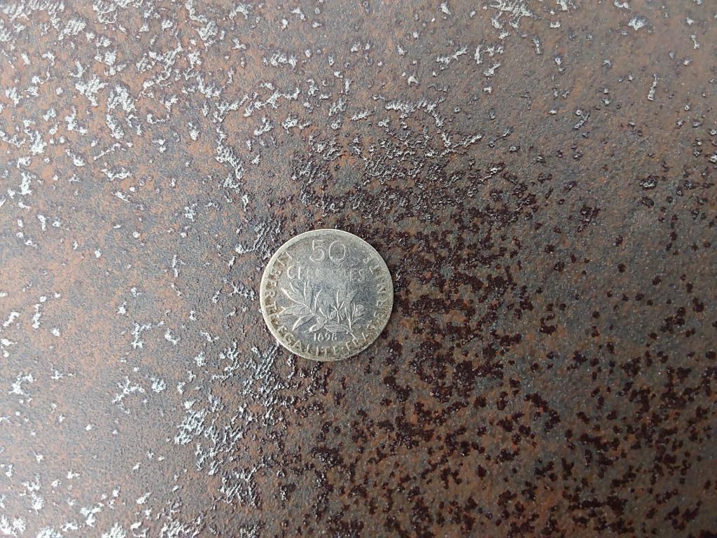 République Française - 50 centimes - jaartal 1898, Ophalen