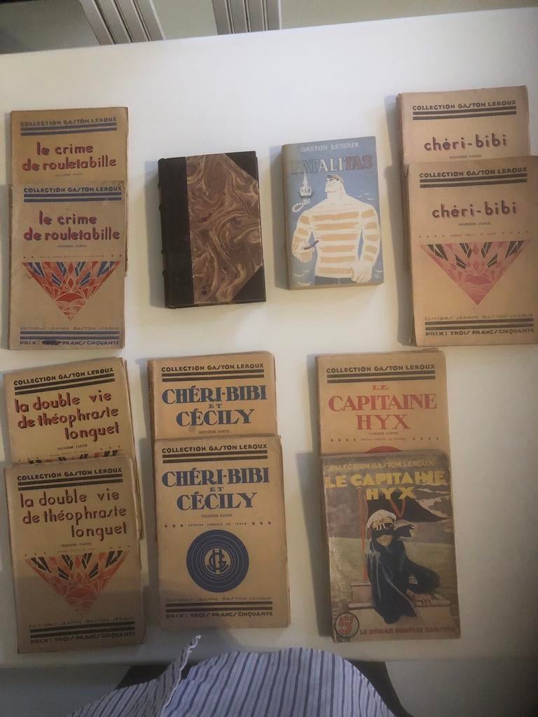 Chéri bibi. Et autres ouvrages. Par Gaston Leroux., Enlèvement ou Envoi