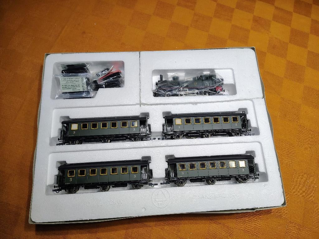 Roco 43050 HO Belgisch treinset met lok 96025, Treinset, Gelijkstroom, Nieuw, Ophalen of Verzenden