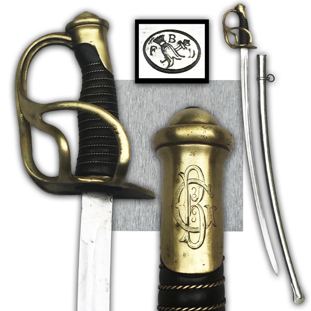 🚨FR Rare sabre de Cavalerie de Ligne ABL / FR XIX ORIGINAL, Collections, Envoi, Armée de terre, Épée ou sabre