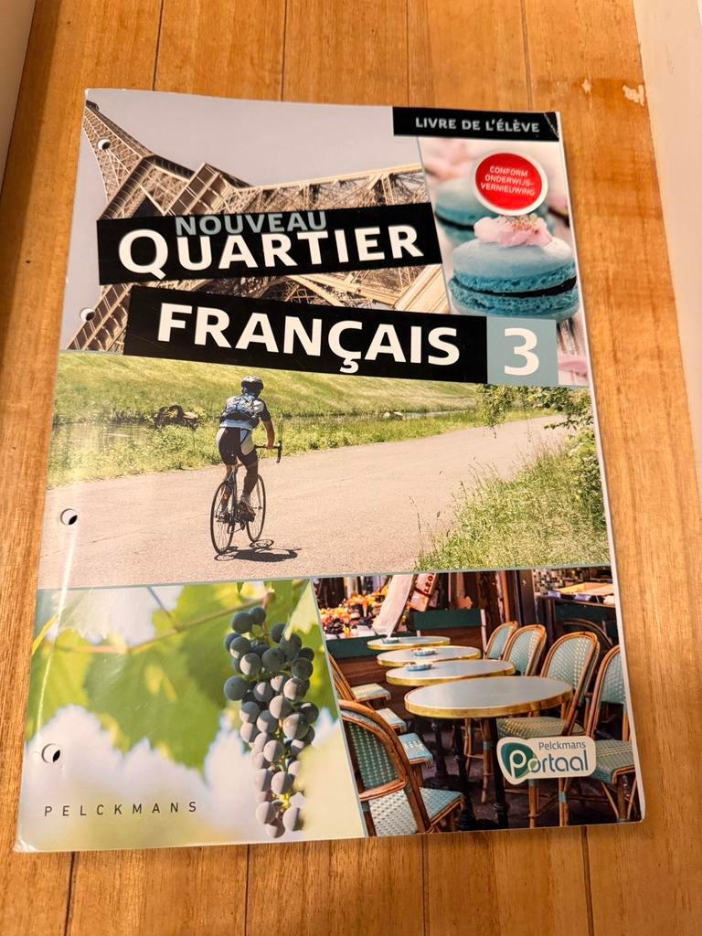 Nouveau Quartier français 3 - leerwerkboek Frans, Boeken, Ophalen of Verzenden, Nederlands