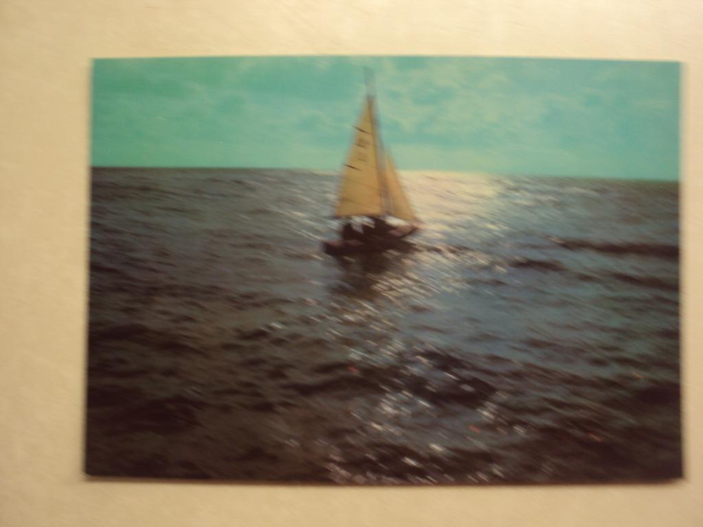 54478 - GROETEN UIT DE HAAN - ZEILBOOT - ZIE 2 FOTO'S, Verzamelen, Verzenden