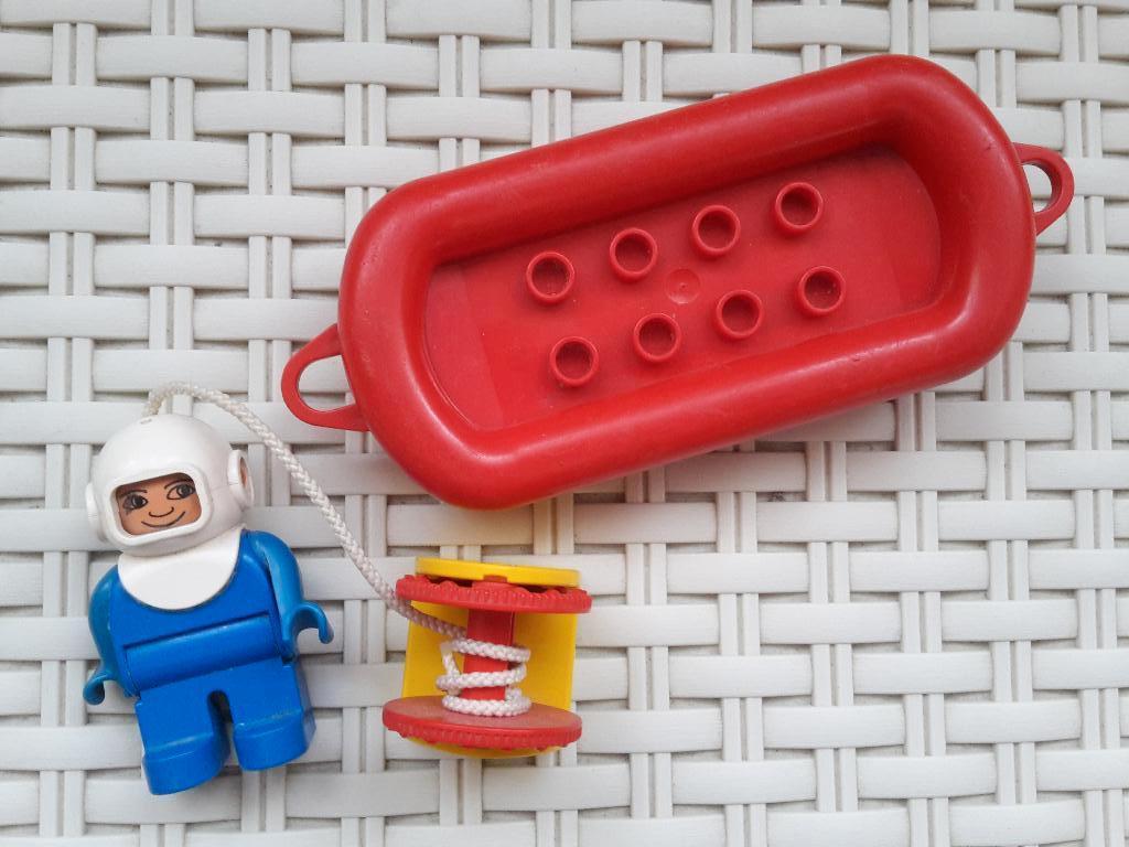 LEGO Duplo complete set 2618, 1984, Diepzeeduiker, 3 stukjes, Kinderen en Baby's, Speelgoed | Duplo en Lego, Ophalen of Verzenden