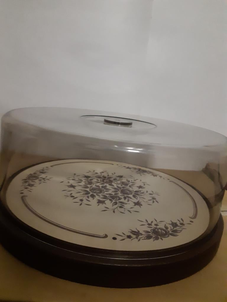 assiette à gâteau de 30 cm de diamètre, Maison & Meubles, Enlèvement, Comme neuf, Rond, Synthétique