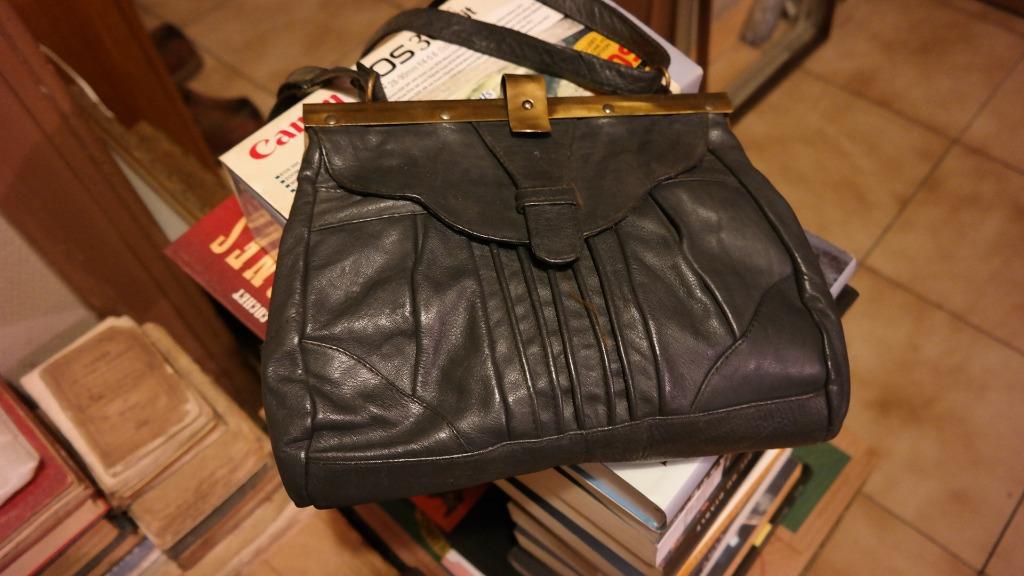 Sac de dame -  Cuir véritable - Années 1950/60 - parfait...., Bijoux, Sacs & Beauté, Sacs | Sacs Femme, Comme neuf, Sac de soirée