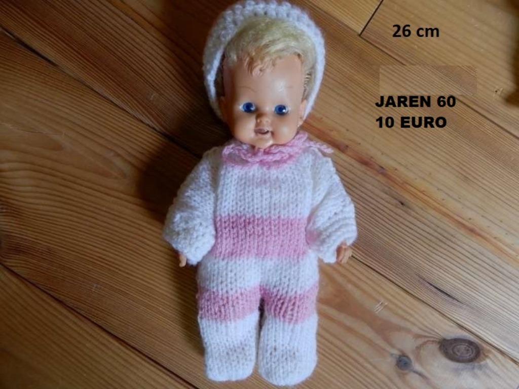 oude poppen en knuffels, Ophalen of Verzenden, Pop