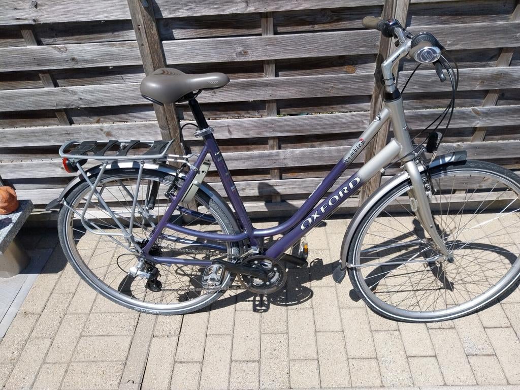 oxford alu fiets 54cm hoogte, Fietsen en Brommers, Elektrische fietsen, Ophalen, Zo goed als nieuw