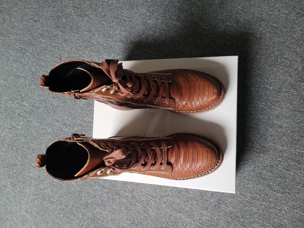 Camel kleurige enkellaarzen Nathan-Baume, Overige kleuren, Lage of Enkellaarzen, Nathan-Baume, Ophalen of Verzenden