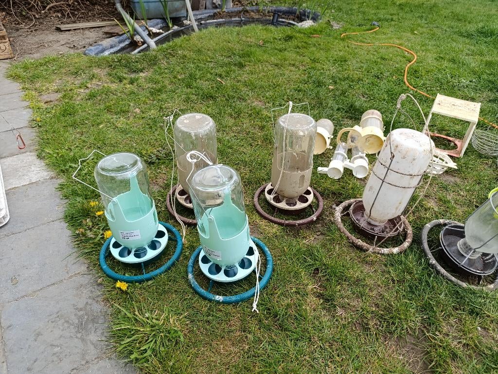 Vollieremateriaal, Ophalen, Gebruikt, Kooi-accessoires