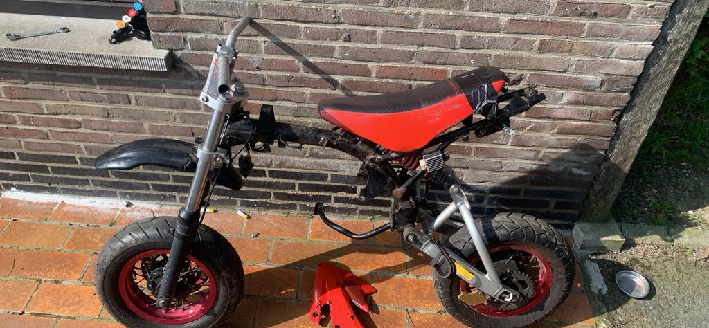 pitbike, Fietsen en Brommers, Ophalen, Zo goed als nieuw, Pitbike