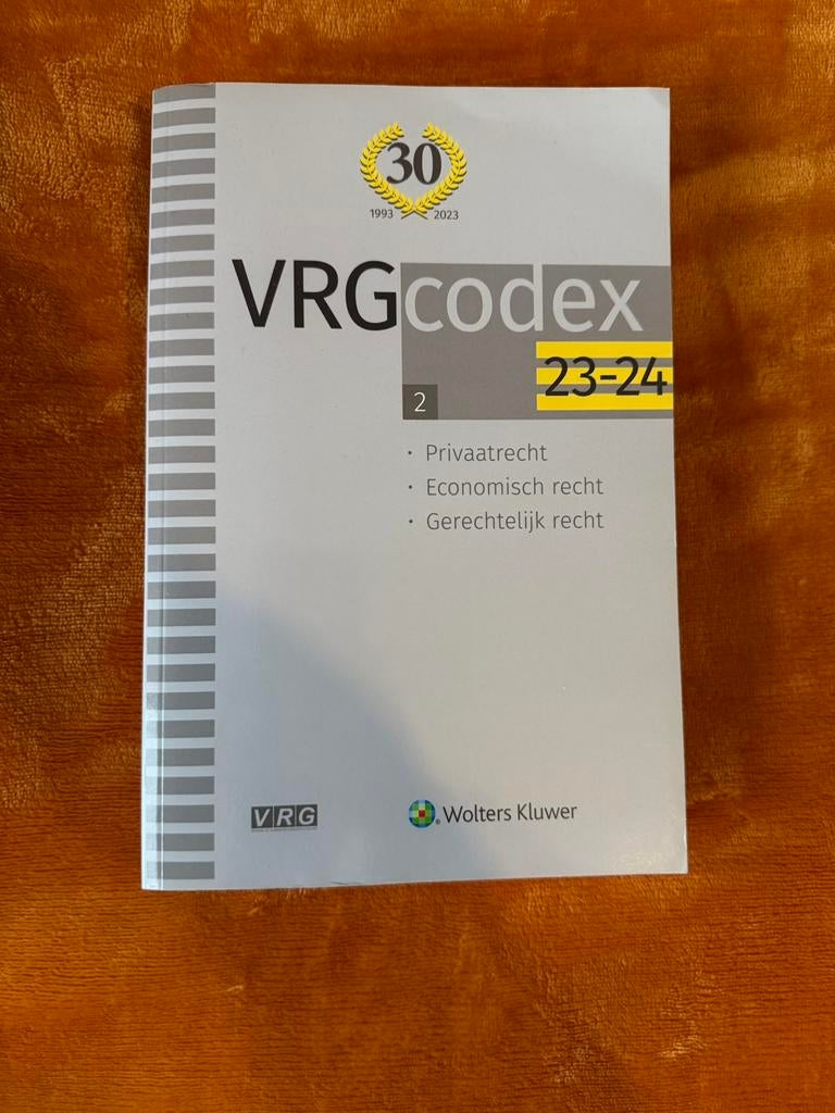 VRG Codex 2023-2024, Boeken, Ophalen