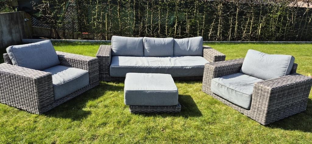 Loungeset Garden Impressions, Ophalen, 5 zitplaatsen, Kunststof, Gebruikt