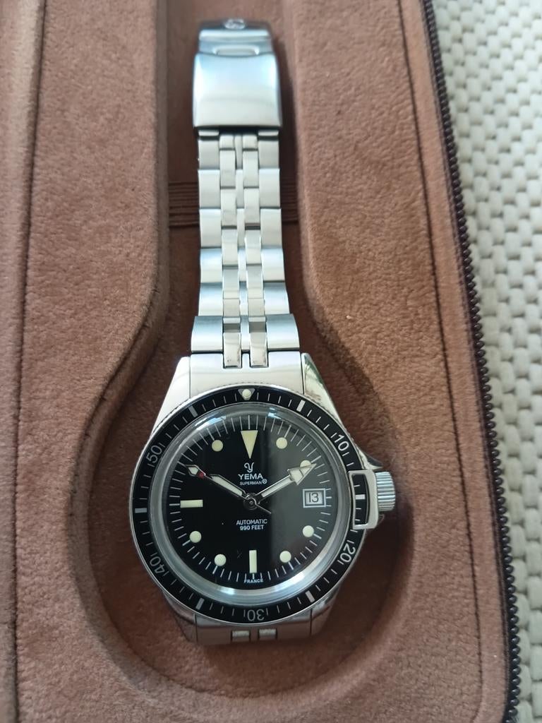 Montre YEMA, Autres marques, Enlèvement ou Envoi, Acier, Acier