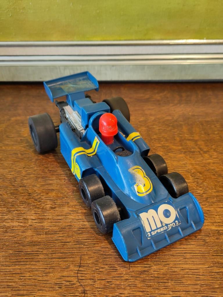 Tyrrell Ford 6 ruedas P 34 Ideal Toys Japan Fricción, Ophalen