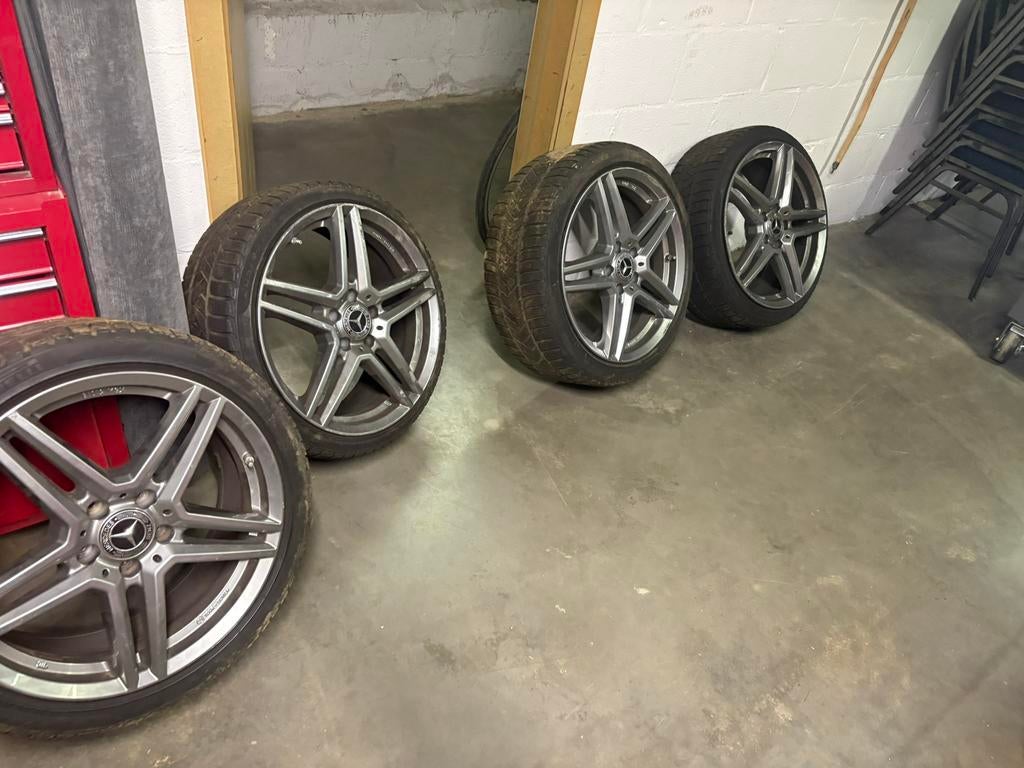 Jantes AMG 205/45/18, Enlèvement, Pneus hiver, Jante(s)