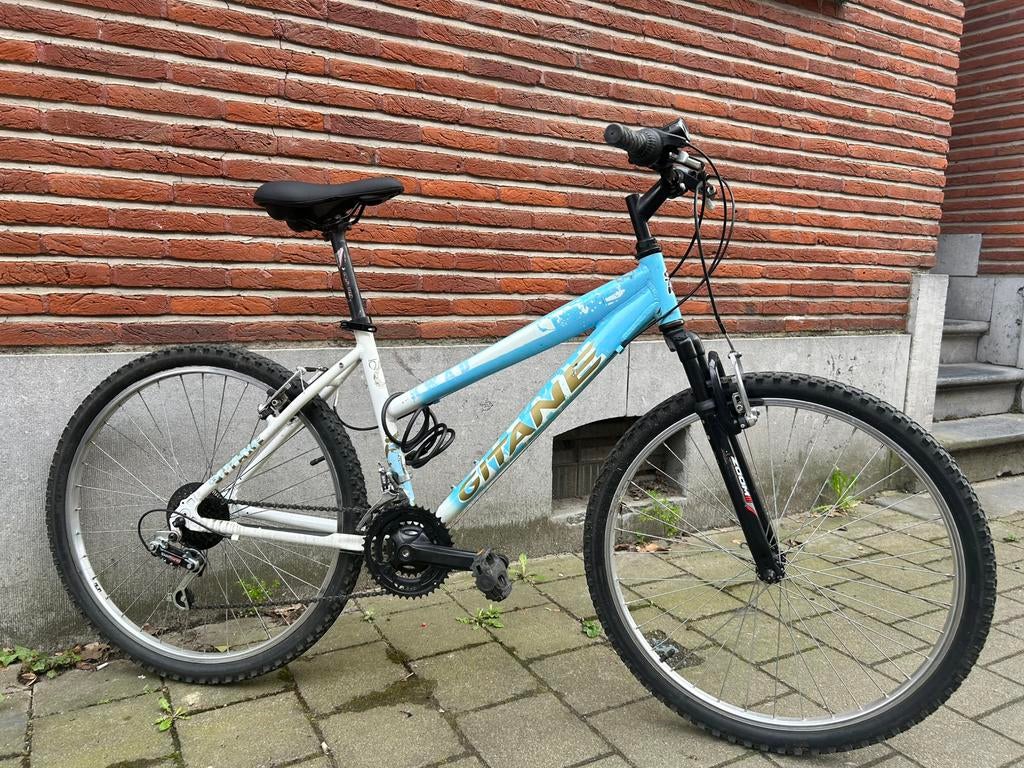 Vélo de montagne femmes Gitaine, VTT, femmes vélo d'étudiant, Enlèvement, Comme neuf