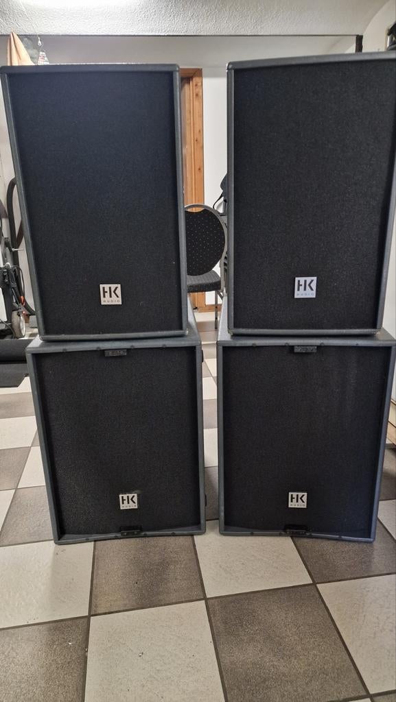 Enceintes HK Audio ACTOR (Actif) - 2 Tops + 2 Subs, Enlèvement