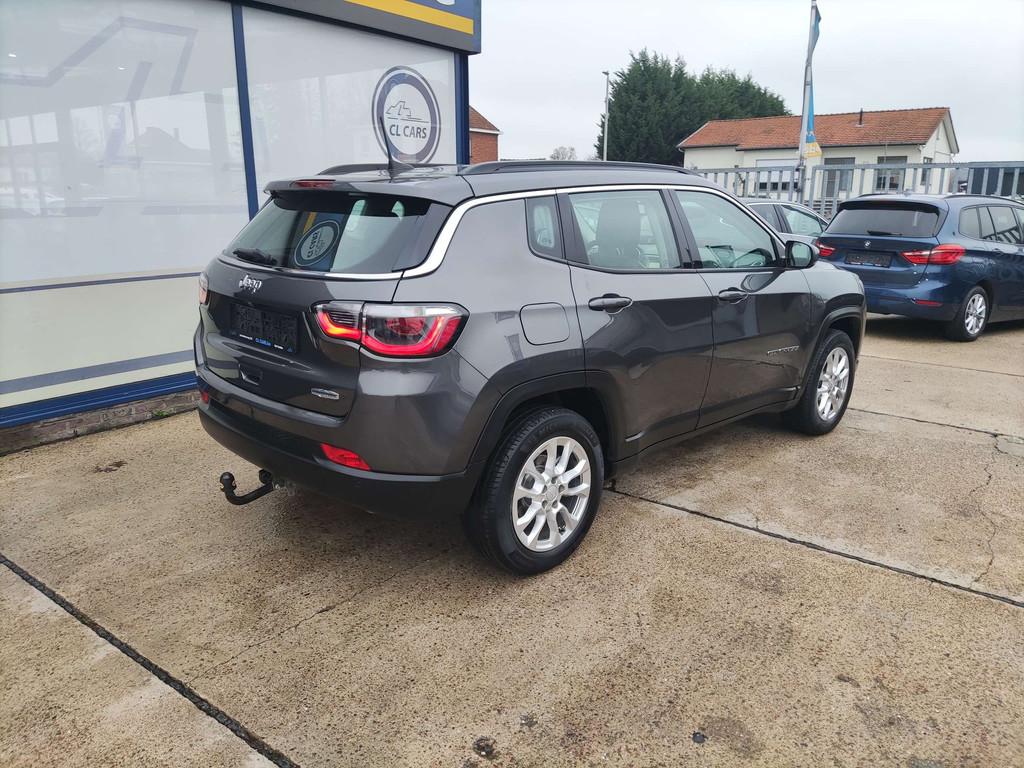 Jeep Compass 1.3Turbo/Longitude/Automaat/Navi/Cam/Bt/Cc/Trek, Auto's, Automaat, Gebruikt, Electronic Stability Program (ESP), Compass