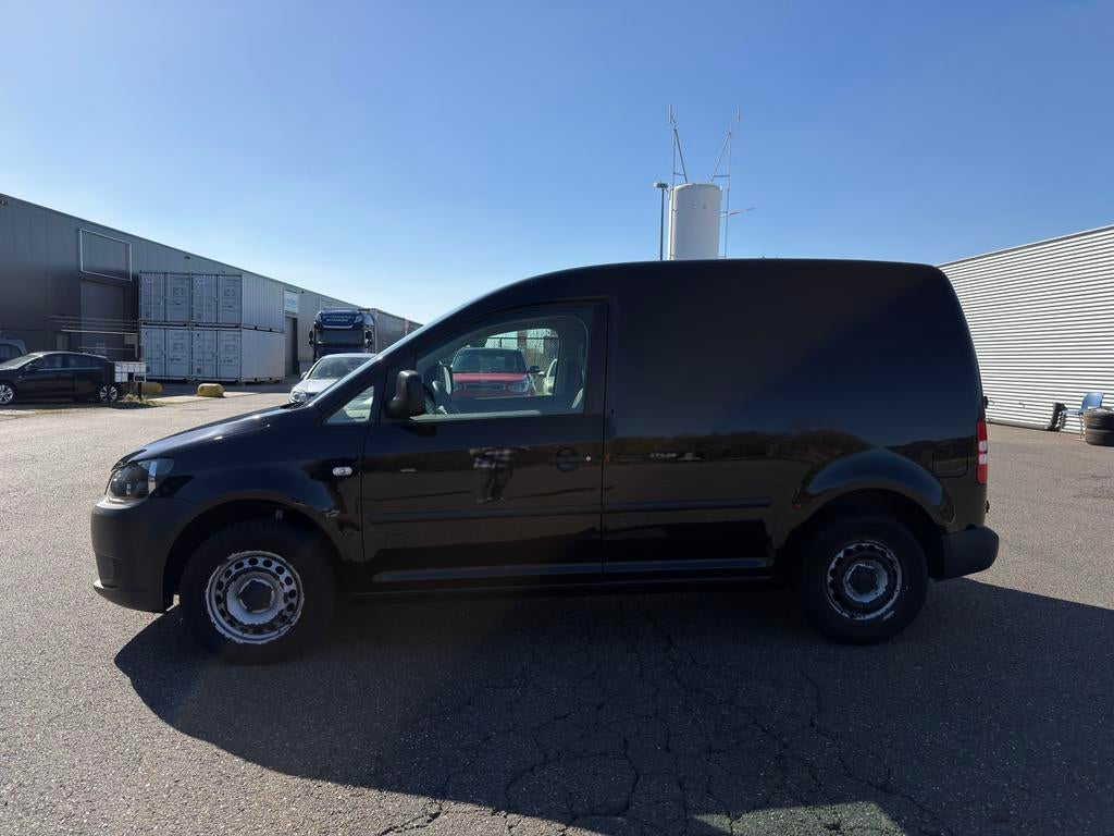 Volkswagen Caddy 1.6 Tdi LICHTE VRACHT IN PERFECTE STAAT !!, 4 cilinders, Volkswagen, Zwart, Leder