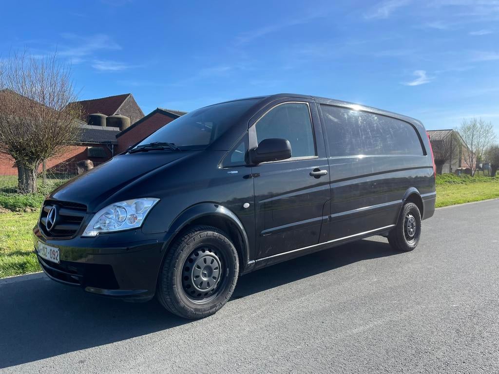 Mercedes vito v6 3.0 w639, Auto's, Automaat, Euro 5, Stof, Zwart