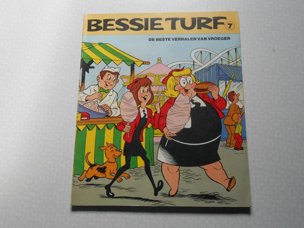 Bessie turf 7 1974 1 ste druk., Boeken, Stripverhalen, Eén stripboek, Ophalen of Verzenden, Gelezen