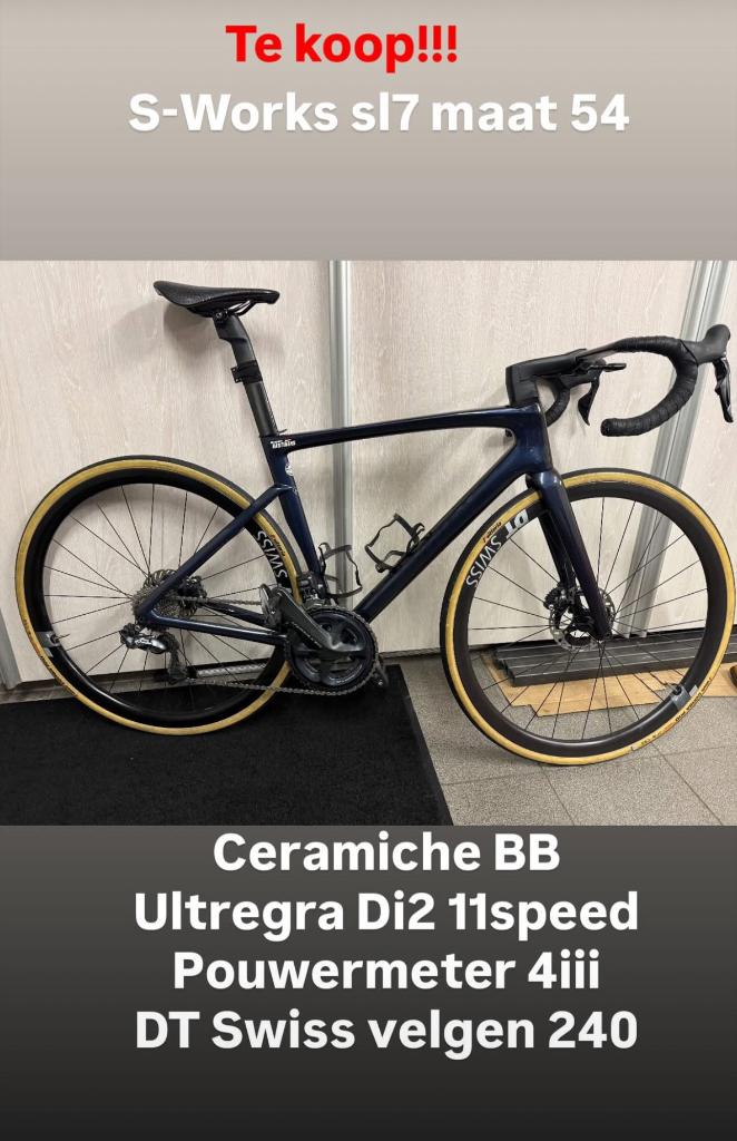 Fiets, Fietsen en Brommers, 28 inch, Carbon, Heren, Zo goed als nieuw