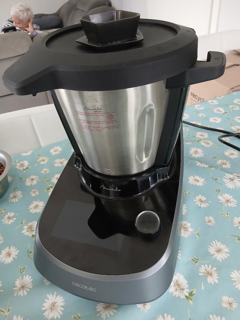 Robot cuiseur Mambo Cecotec, Electroménager, Résiste au lave-vaisselle, 1 vitesse, Comme neuf, Enlèvement
