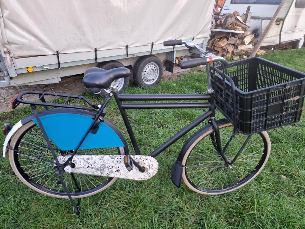 Herenfiets 28" 59 cm, Fietsen en Brommers, Fietsen | Heren | Herenfietsen, 57 tot 61 cm, Ophalen, Gebruikt