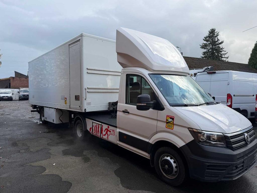 Volkswagen Crafter SZN1Z Bestelwagen met aanhangwagen, Auto's, Automaat, Gebruikt, Volkswagen, Bedrijf