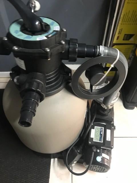 Zandfilterpomp, Enlèvement, Neuf