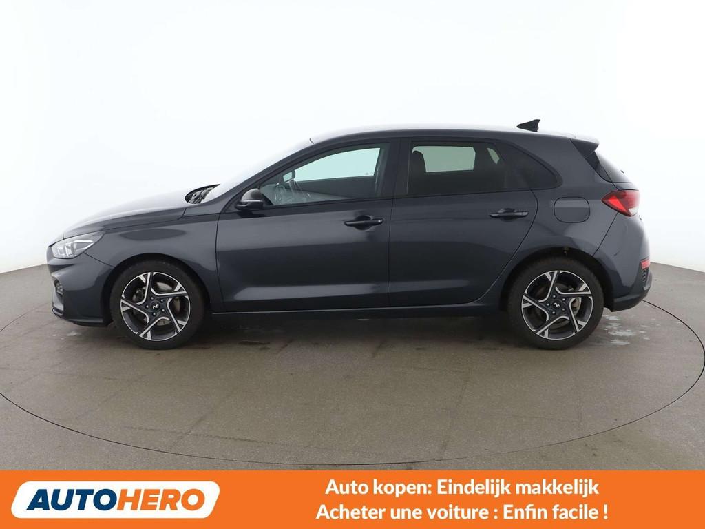 Hyundai i30 1.0 T-GDI Mild-Hybrid N Line (bj 2022), Auto's, Gebruikt, 133 g/km, Zilver of Grijs, 998 cc
