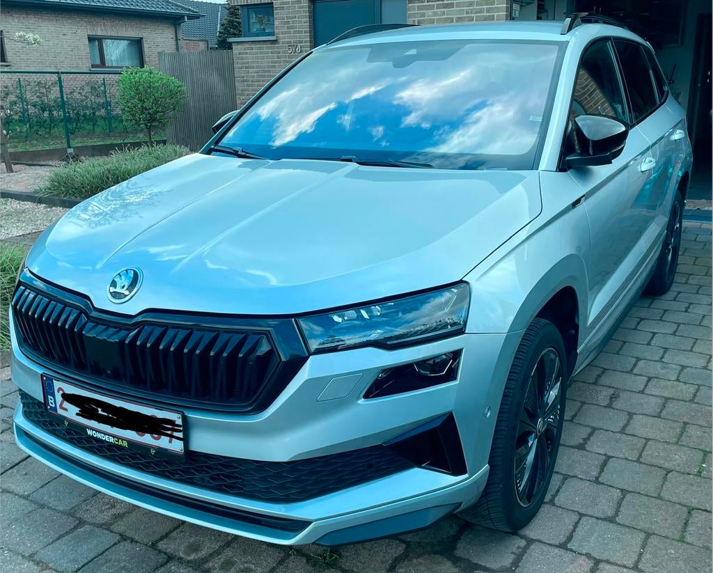 Skoda karoq 15 sportline, Auto's, Stof, Karoq, Trekhaak, Particulier