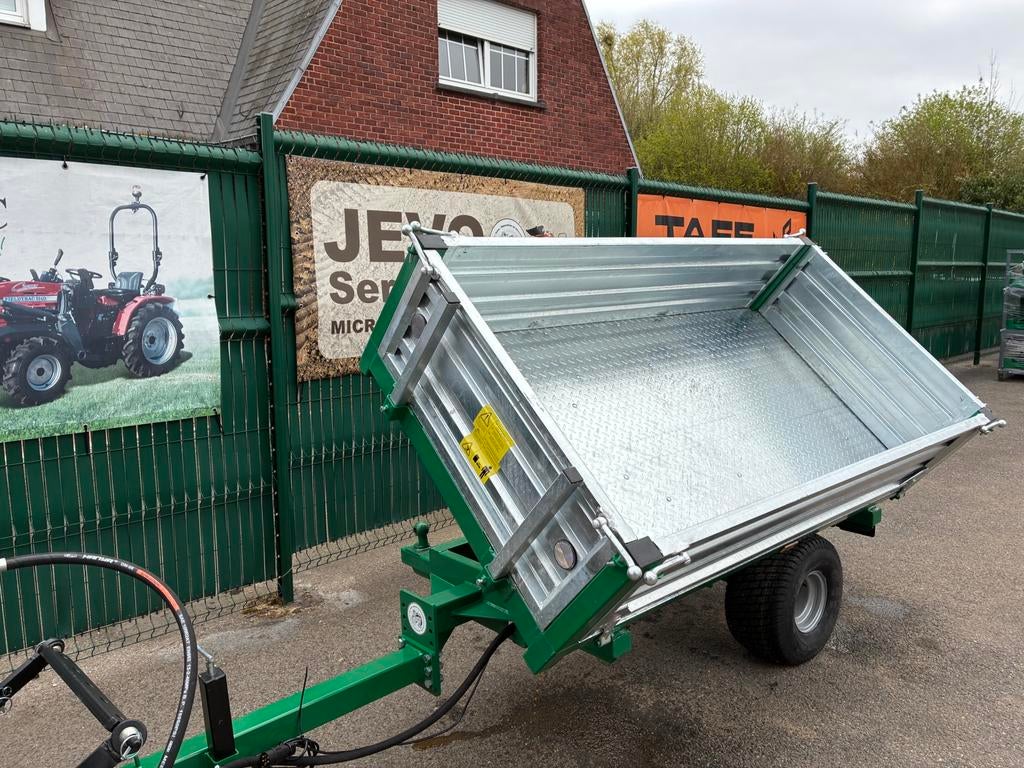 Remorque tribenne hydraulique, Articles professionnels, Enlèvement