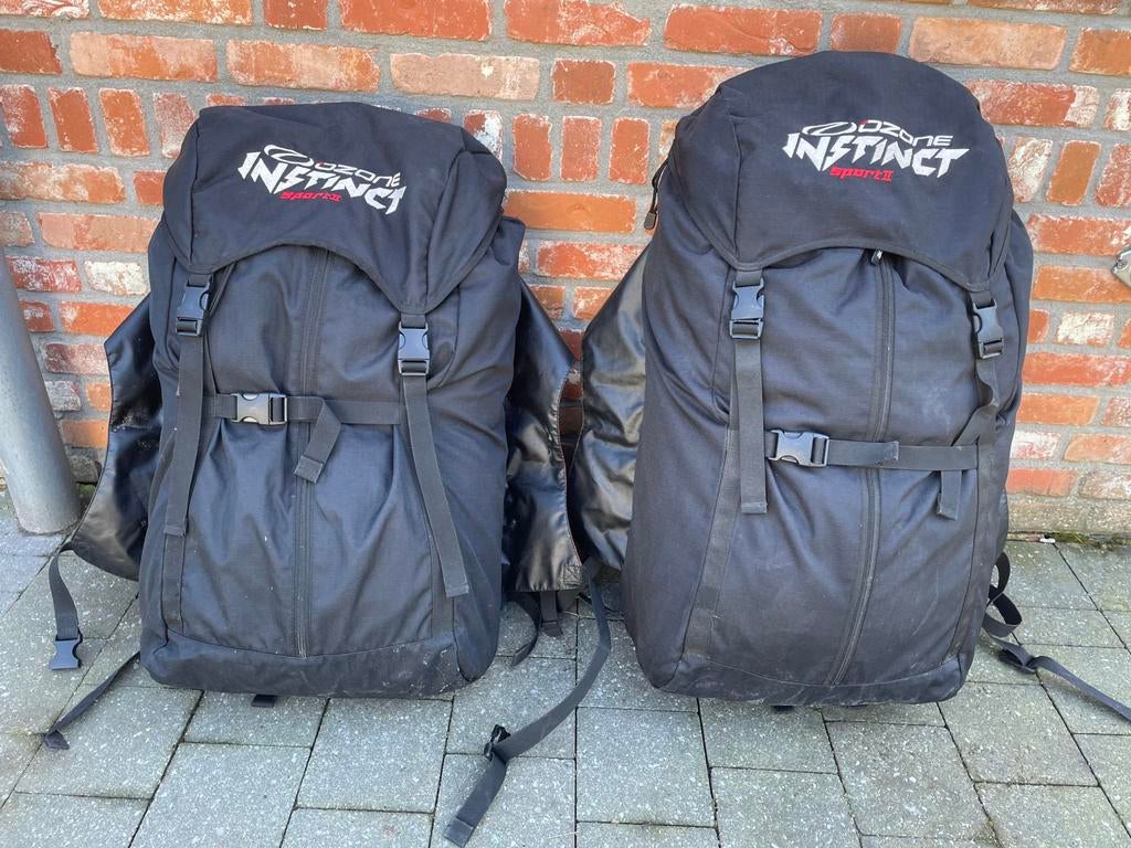 Ozone Instinct Sport II kites 9m + 13m + bar + tassen, Ophalen, Gebruikt, 13 m², Kite