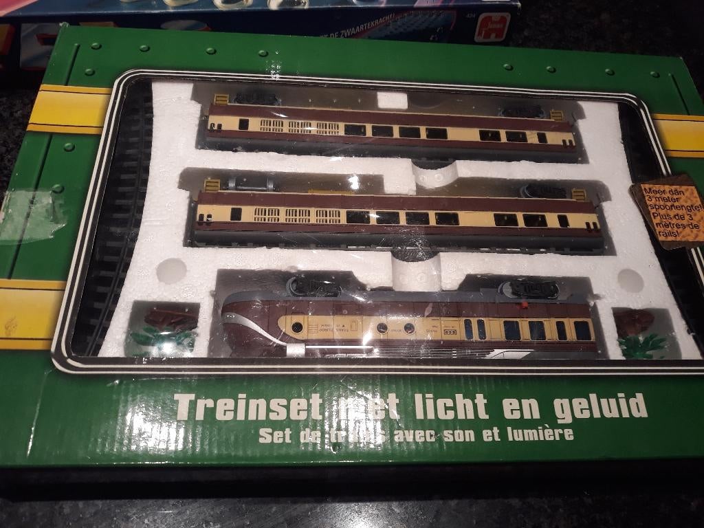 treinset met licht en geluid, Ophalen of Verzenden, Met licht