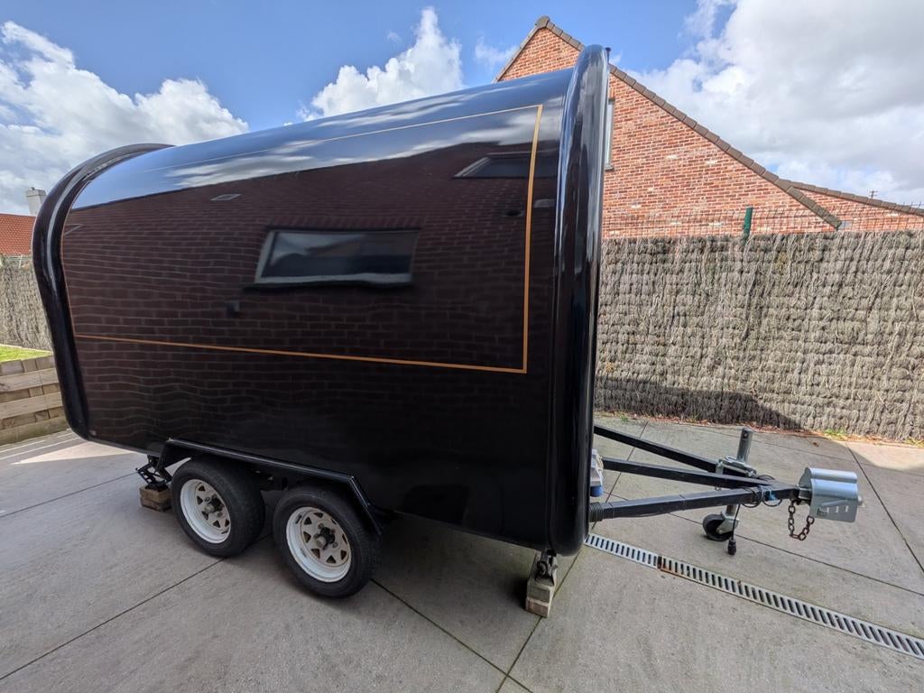 Food truck à double essieu modèle maxi, aucune inspection re, Enlèvement