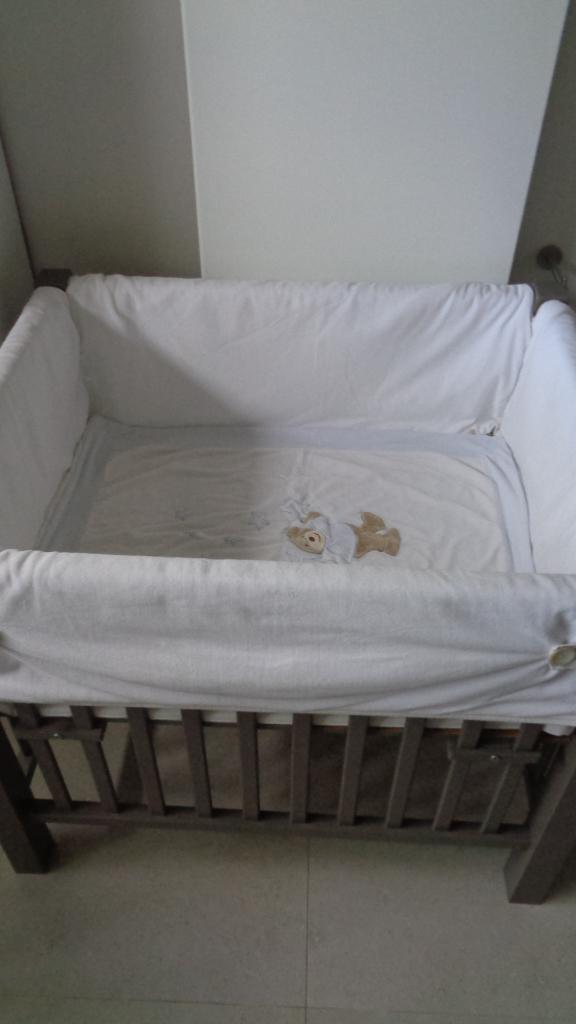 babypark Quax verstelbaar in hoogte + parkbekleding + matras, Enfants & Bébés, Parcs, Enlèvement, Comme neuf, Rectangulaire, Réglable en hauteur