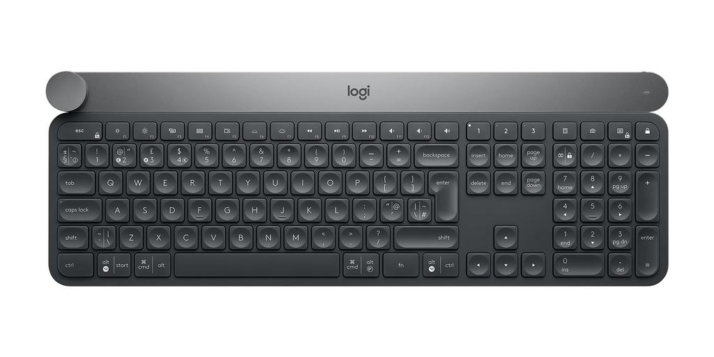 Logitech Craft Advanced Keyboard AZERTY, Computers en Software, Toetsenborden, Ophalen of Verzenden, Azerty, Zo goed als nieuw