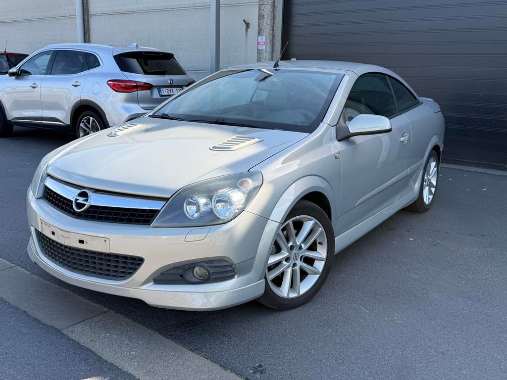 Opel Astra 1.6 benzine Cabrio, Autos, Cuir, Argent ou Gris, Achat, Entreprise