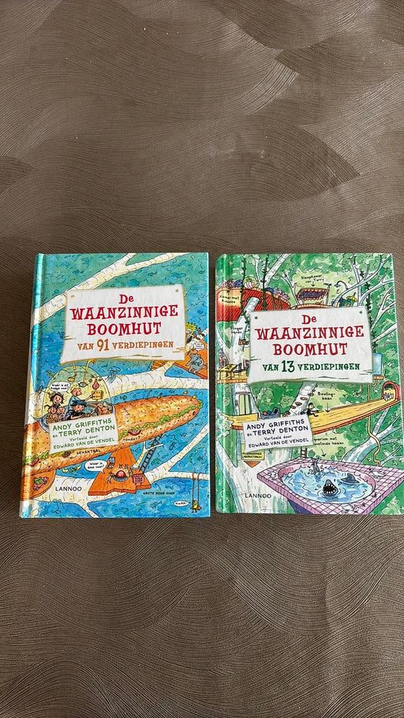De Waanzinnige boomhut 2 boeken!, Boeken, Ophalen, Zo goed als nieuw