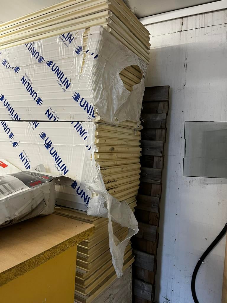 Unilin isolatieplaat 1200X600X40mm, Ophalen, 4 tot 8 cm, Zo goed als nieuw, Hardschuim (Pir)