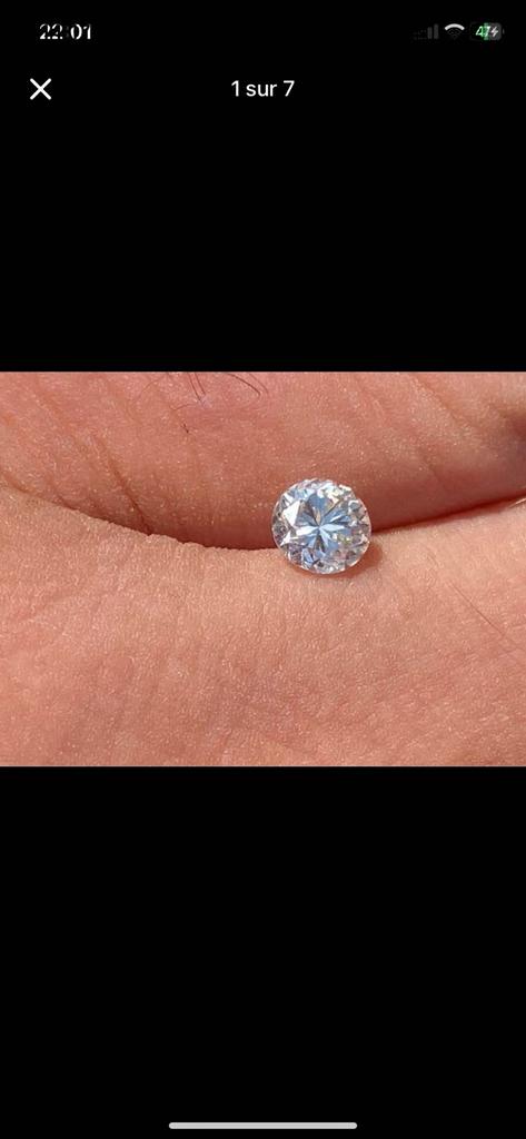 Diamant, Handtassen en Accessoires, Edelstenen, Ophalen, Nieuw