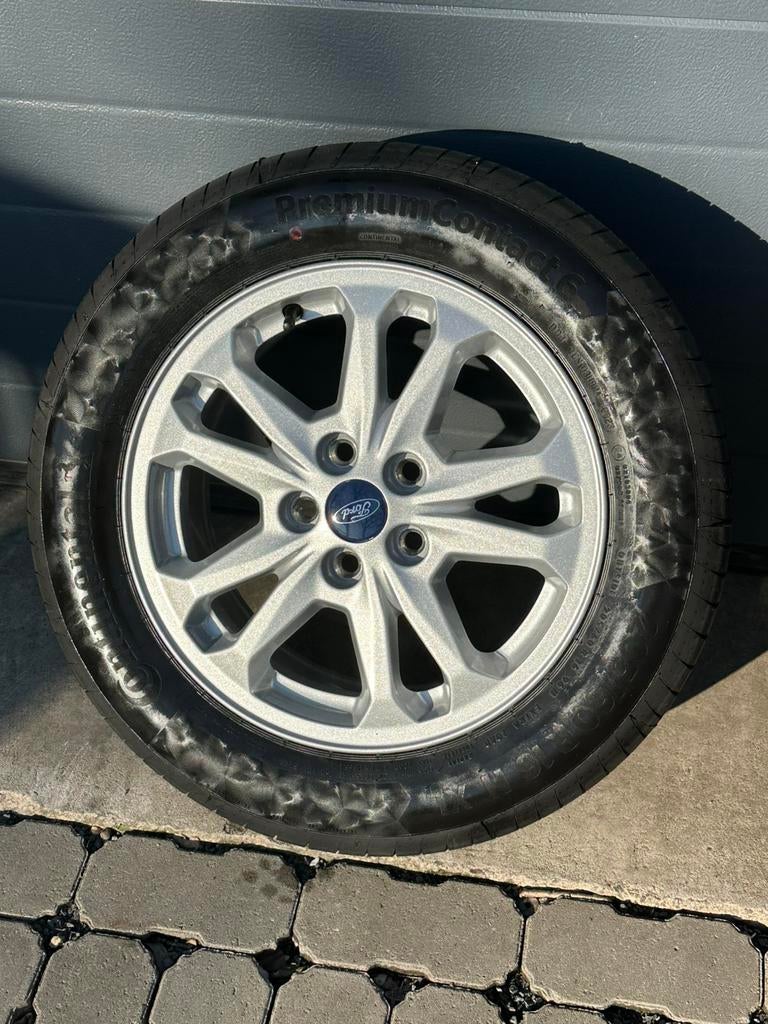 Ford transit connect originele alu velgen in nieuwstaat !, Neuf, Pneus et Jantes, 16 pouces, Pneus été